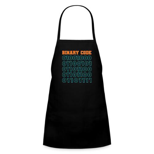 Say Hello in Binary code - Kids' Apron