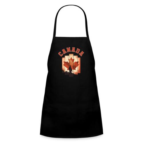 Proud Canadian Shadow - Kids' Apron