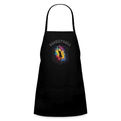 Basketball Slam Dunk Splash Design - Kids' Apron