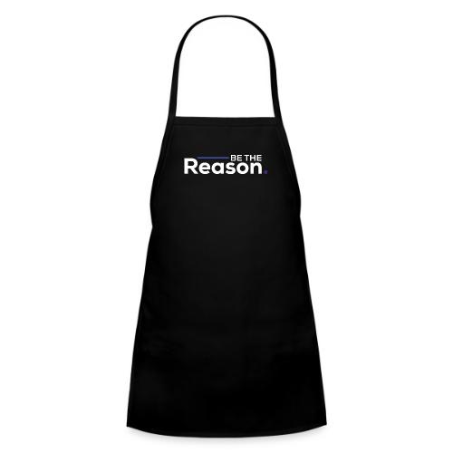 Be the Reason Logo (White) - Kids' Apron