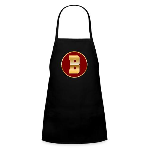 Letter B – Capital Varsity Alphabet Monogram - Kids' Apron