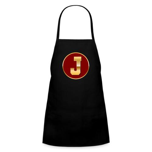 Letter J – Capital Varsity Alphabet Monogram - Kids' Apron