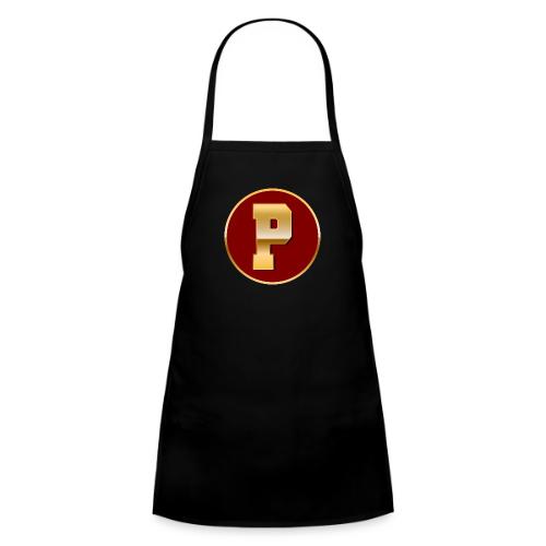 Letter P – Capital Varsity Alphabet Monogram - Kids' Apron