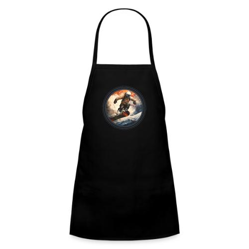 Snowboarding Elevation - Kids' Apron