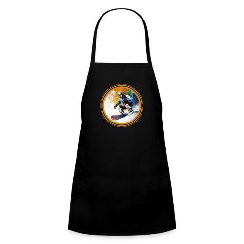 Snowboarding Dreams - Kids' Apron
