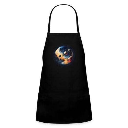 Chaotic Color Planets - Kids' Apron
