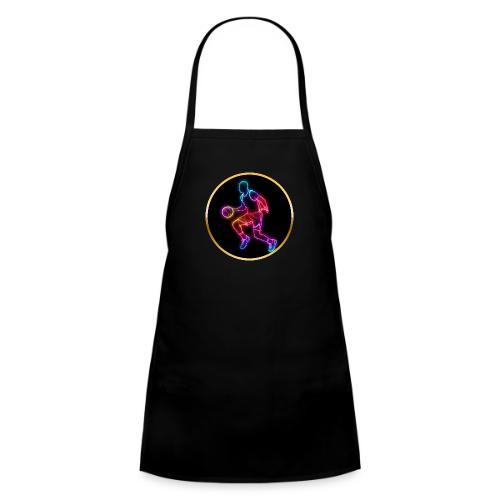 Basketball: Neon Dribble Pulse - Kids' Apron