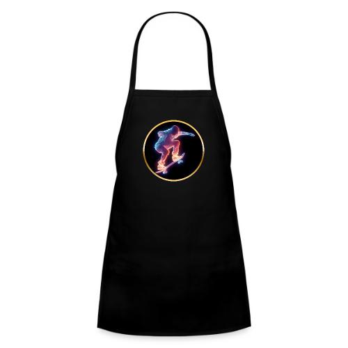 Skateboarding: Neon Skate Orbit - Kids' Apron