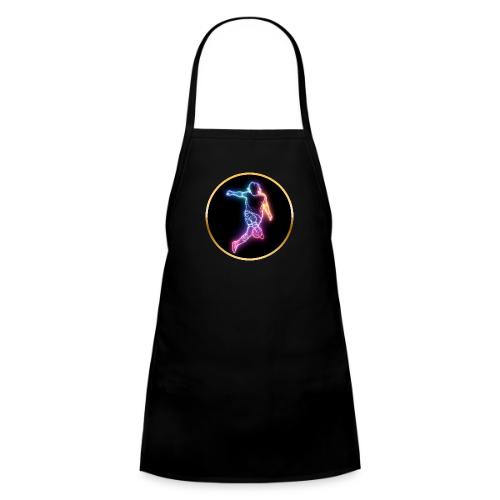 Soccer: Neon Goal Fusion - Kids' Apron