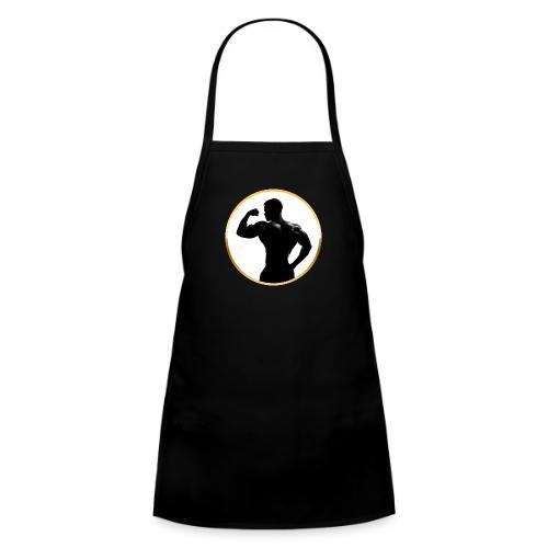 Bodybuilder: Classic Flex Emblem - Kids' Apron