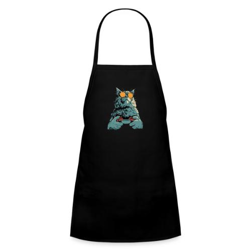 Cat: Fluff Mode On - Kids' Apron
