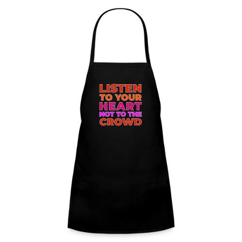 Heart Over Hype - Kids' Apron