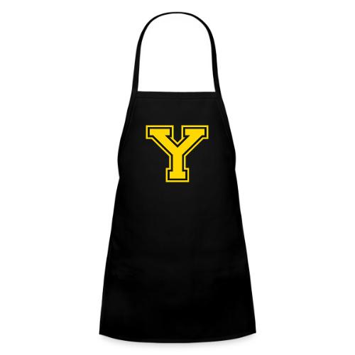 Letter Y – Capital Athletic Alphabet Monogram - Kids' Apron