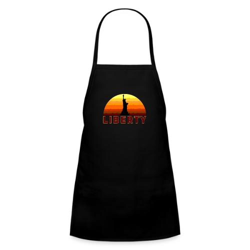 USA: Sunset Liberty Bold - Kids' Apron