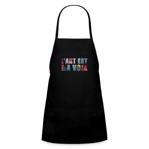 Art is my voice - Kids' Apron