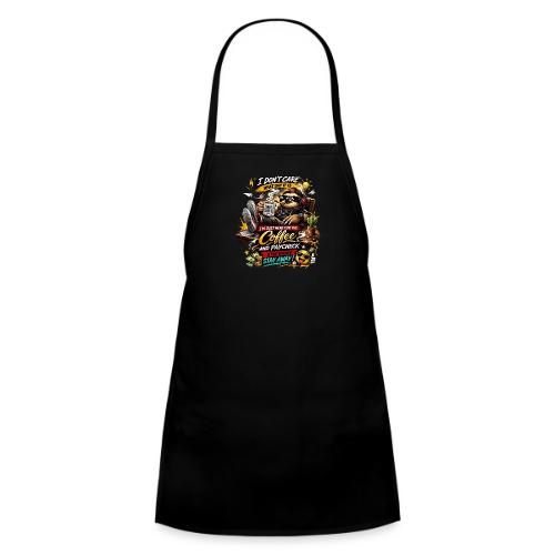 Just Here for Coffee and Paycheck - Kids' Apron