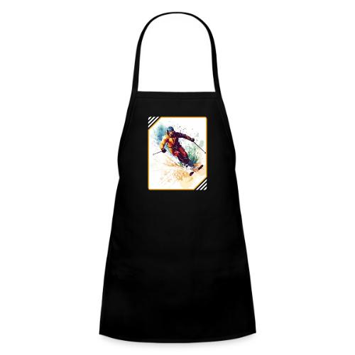 Winter Skiing Escape - Kids' Apron