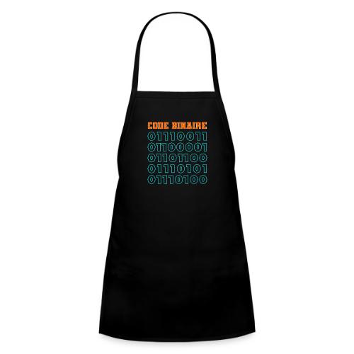 Hi in binary code - Kids' Apron