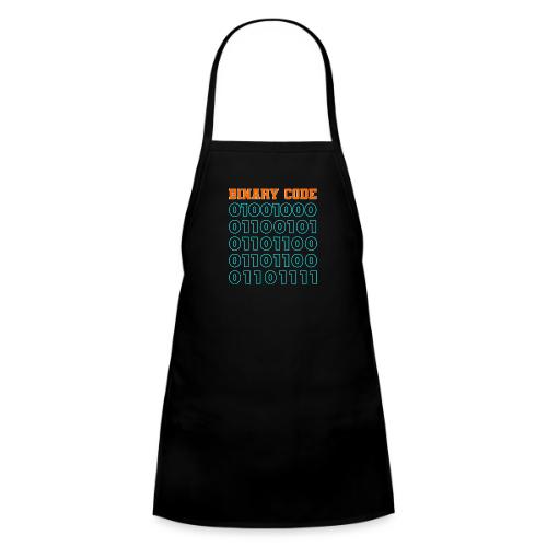 Say Hello in Binary code - Kids' Apron