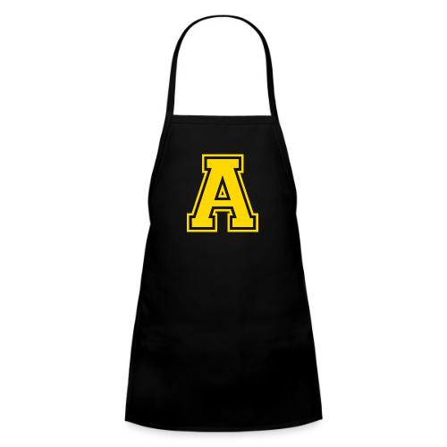 Letter A – Capital Athletic Alphabet Monogram - Kids' Apron