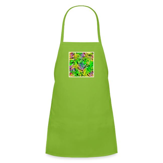 Vibrant Plant Strokes Design