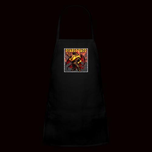 The Diablo Taco Spicy Demon Character - Kids' Apron