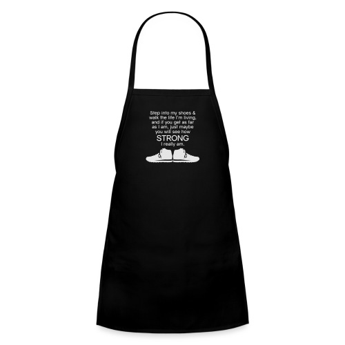 Step into My Shoes (tennis shoes) - Kids' Apron