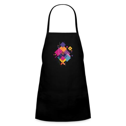Vibrant Geometry - Kids' Apron