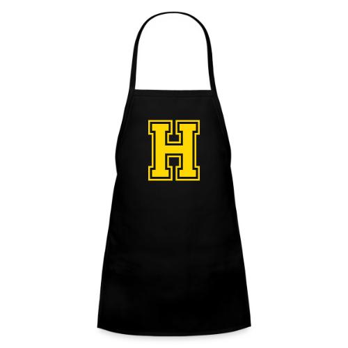Letter H – Capital Athletic Alphabet Monogram - Kids' Apron