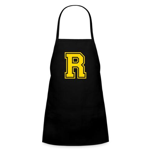 Letter R – Capital Athletic Alphabet Monogram - Kids' Apron