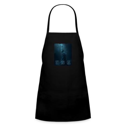 Neon Liberty USA Triptych - Kids' Apron