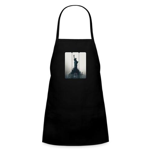USA: Liberty Rising Over Manhattan - Kids' Apron