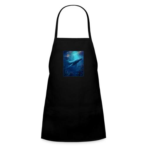 Humpback Whale Ocean Reef Design - Kids' Apron