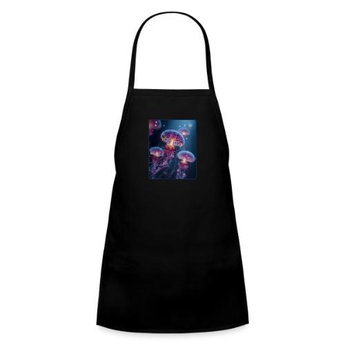 Glowing Jellyfish Deep Sea Design - Kids' Apron