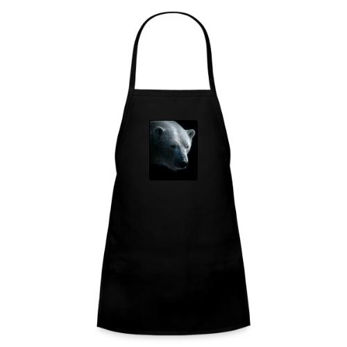 Polar Bear Close-Up Wildlife Design - Kids' Apron
