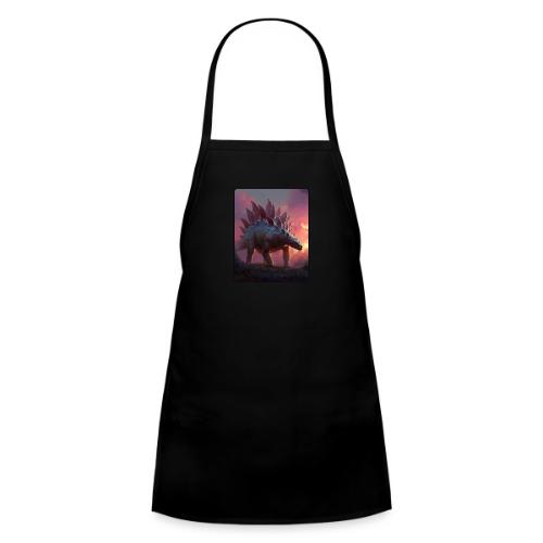 Stegosaurus Sunset Forest Design - Kids' Apron