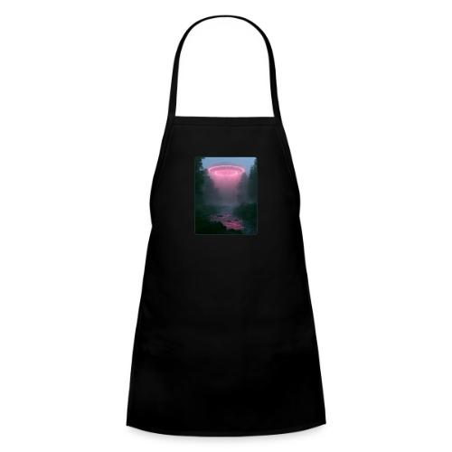 Neon UFO Forest River Design - Kids' Apron