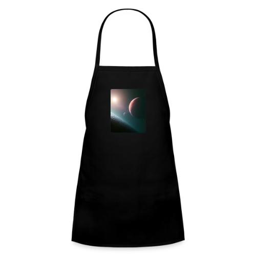 Deep Space Planet Horizon Art - Kids' Apron