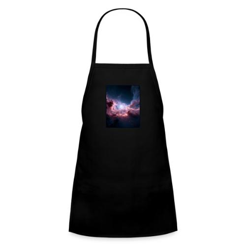Radiant Cosmic Nebula Artwork - Kids' Apron