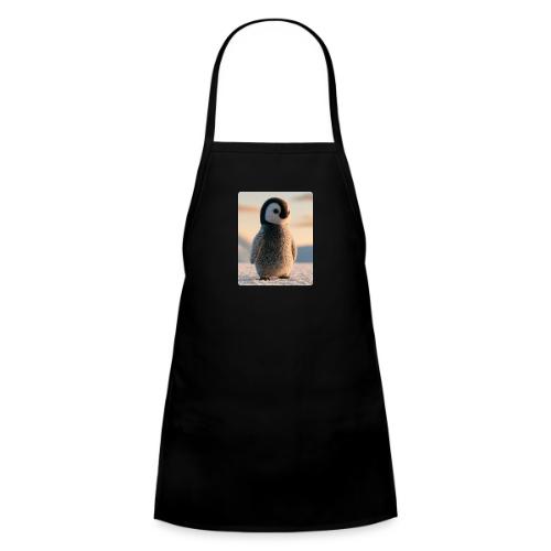 Cute Penguin Chick Sunrise Design - Kids' Apron