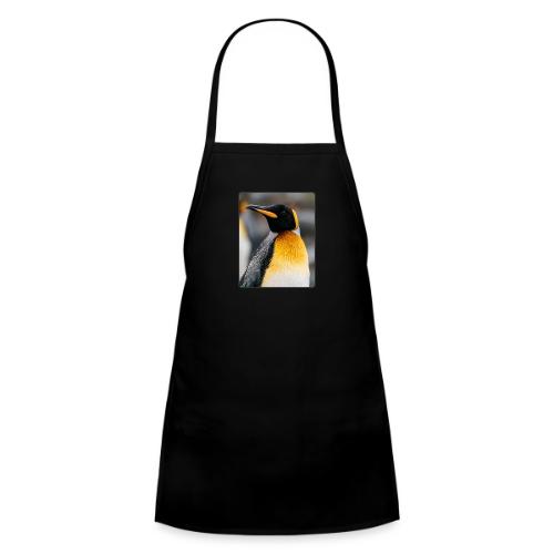 King Penguin Portrait Design - Kids' Apron