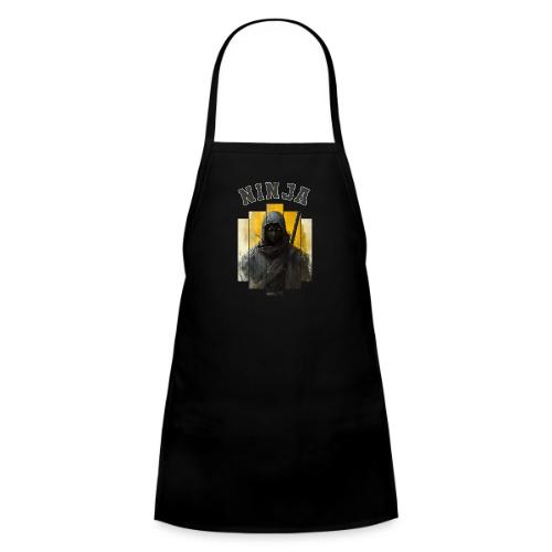 Silent Ninja Code - Kids' Apron