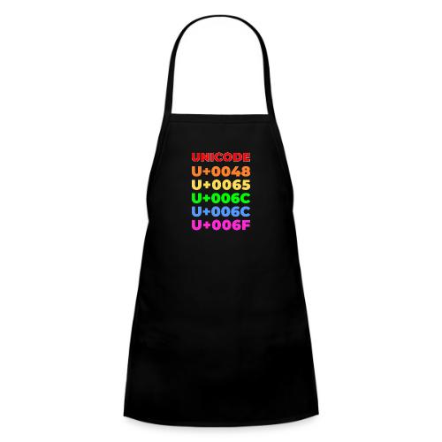 Hello, in unicode - Kids' Apron