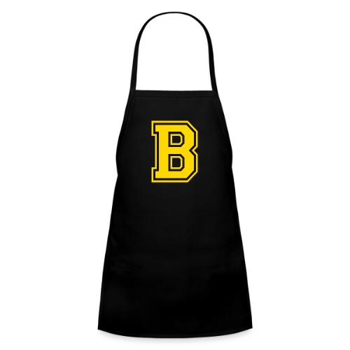 Letter B – Capital Athletic Alphabet Monogram - Kids' Apron