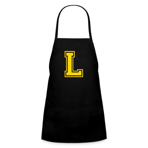 Letter L – Capital Athletic Alphabet Monogram - Kids' Apron