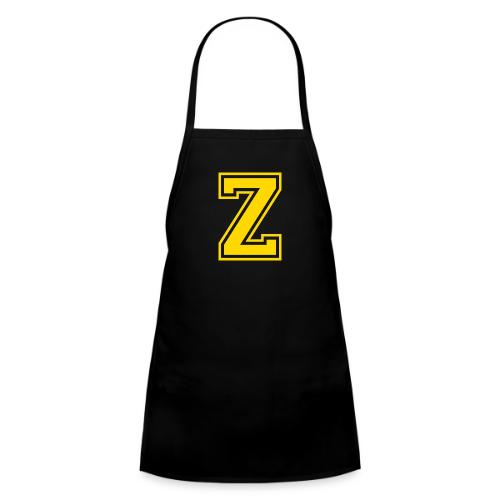 Letter Z – Capital Athletic Alphabet Monogram - Kids' Apron