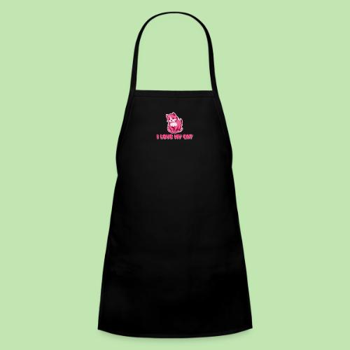I love my cat - Kids' Apron