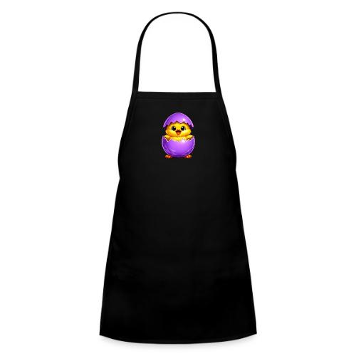Easter Chick Purple - Kids' Apron