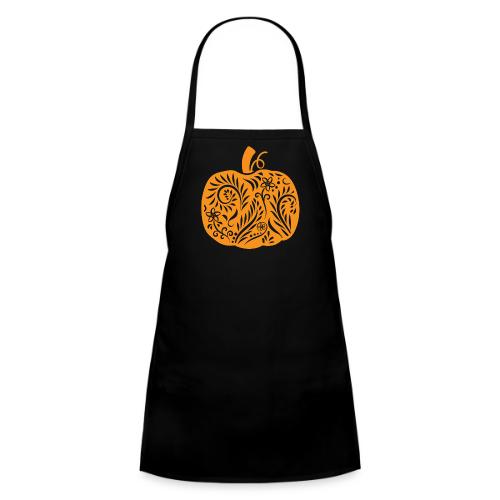 Pasliy Pumpkin Tee Orange - Kids' Apron