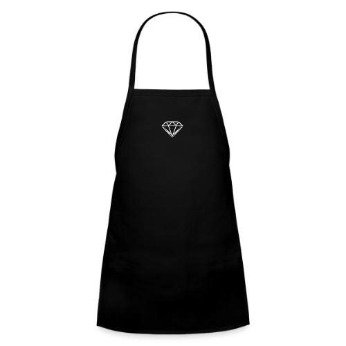 Minimal Diamond Logo | Luxury Streetwear Geometric - Kids' Apron